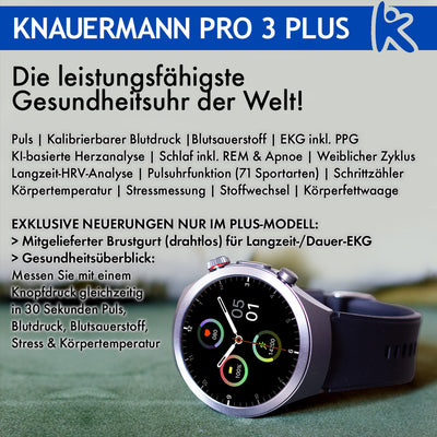 Knauermann PRO 3 PLUS (2025) mit Brustgurt