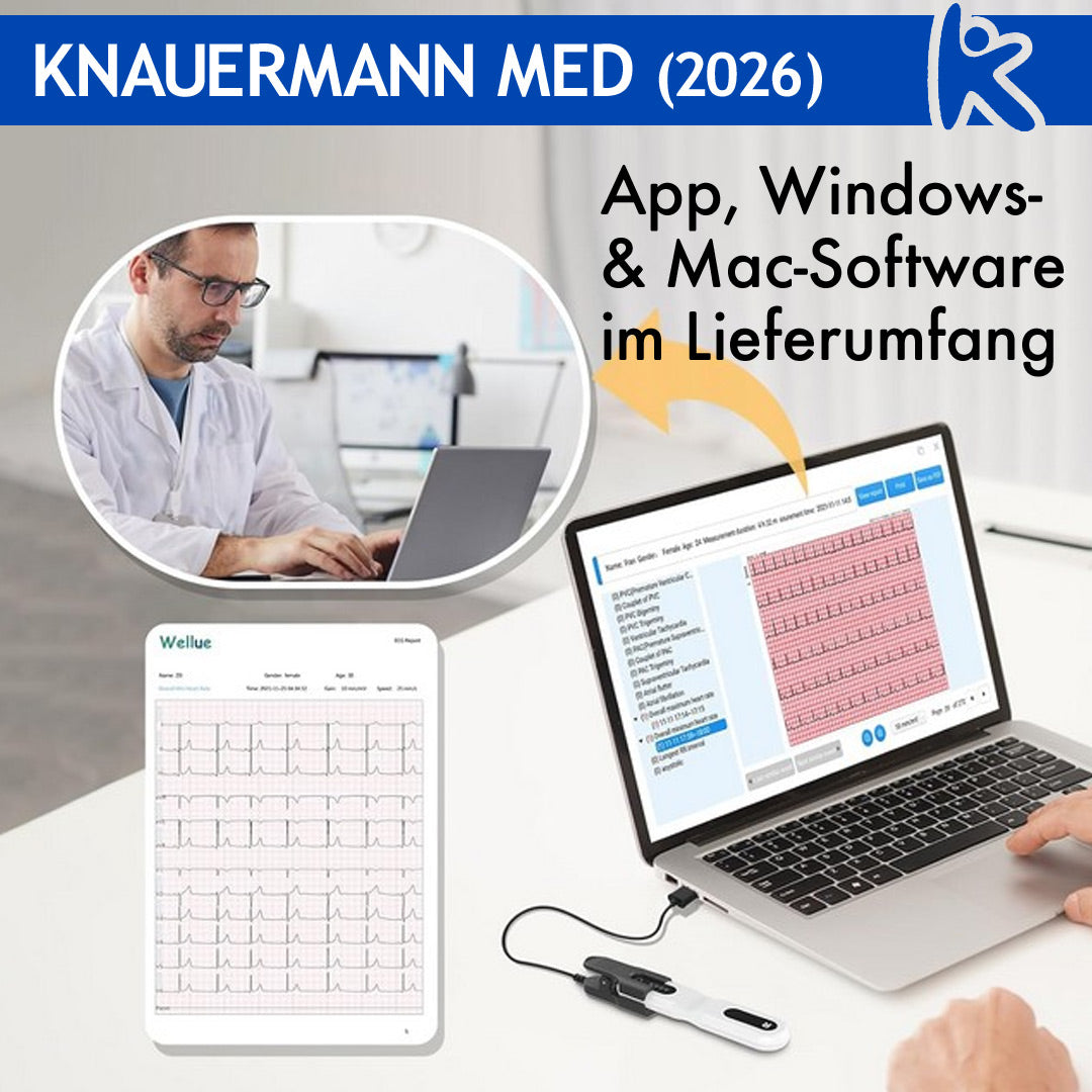 Knauermann MED: Zertifizierte Medizinprodukte mit Datenexport