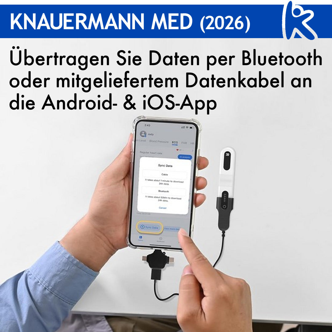Knauermann MED: Zertifizierte Medizinprodukte mit Datenexport