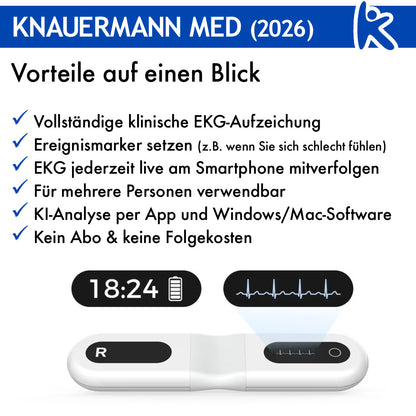 Knauermann MED: Zertifizierte Medizinprodukte mit Datenexport