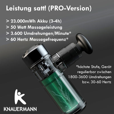 Knauermann Massagegerät (Massagepistole)